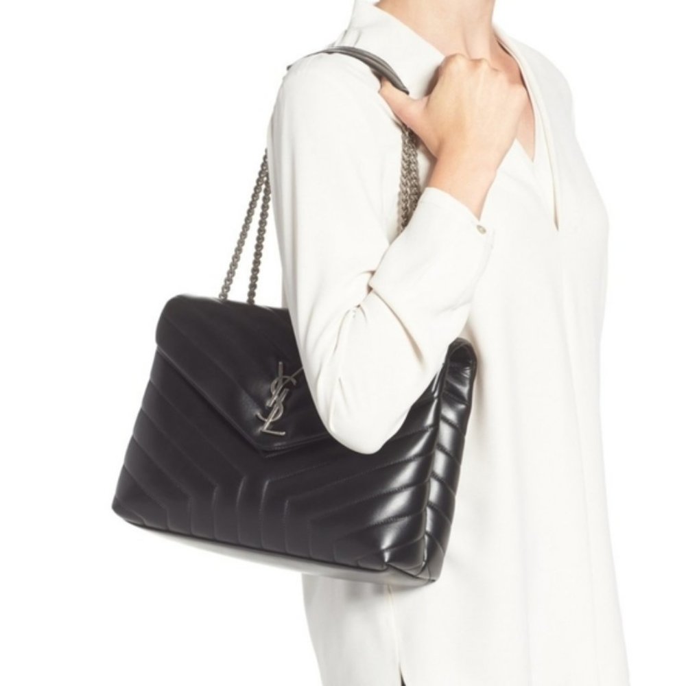 100% Auth YSL Medium Loulou Matellase Brand New - Picture 10 of 10